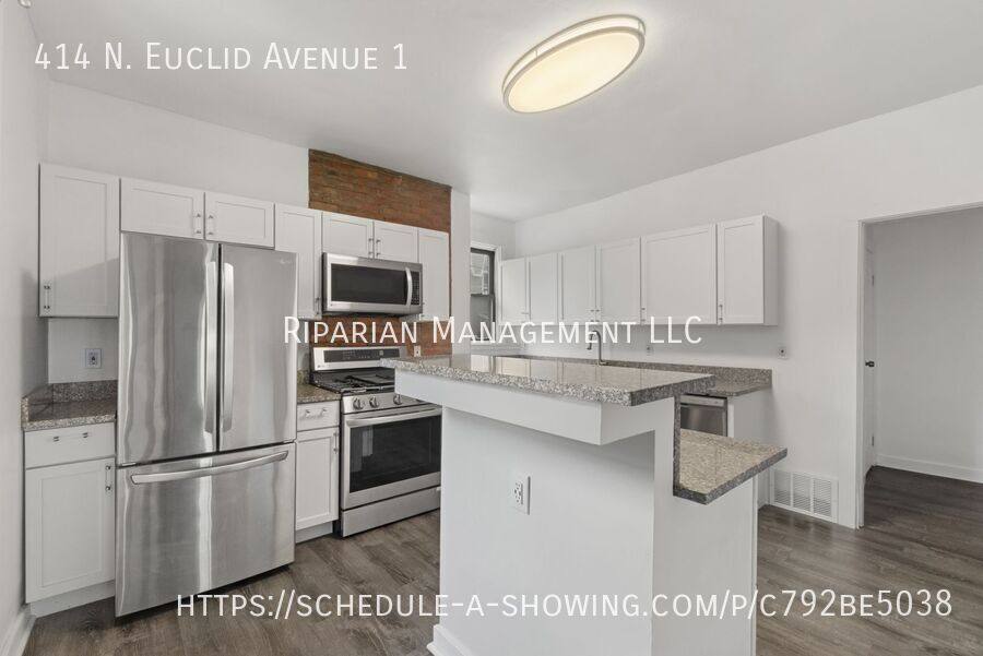 Apartment for rent at 414 N Euclid Ave #1, Pittsburgh, PA 15206