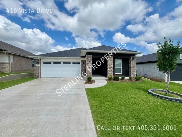 House for rent at 416 Vista Dr, Yukon, OK 73099