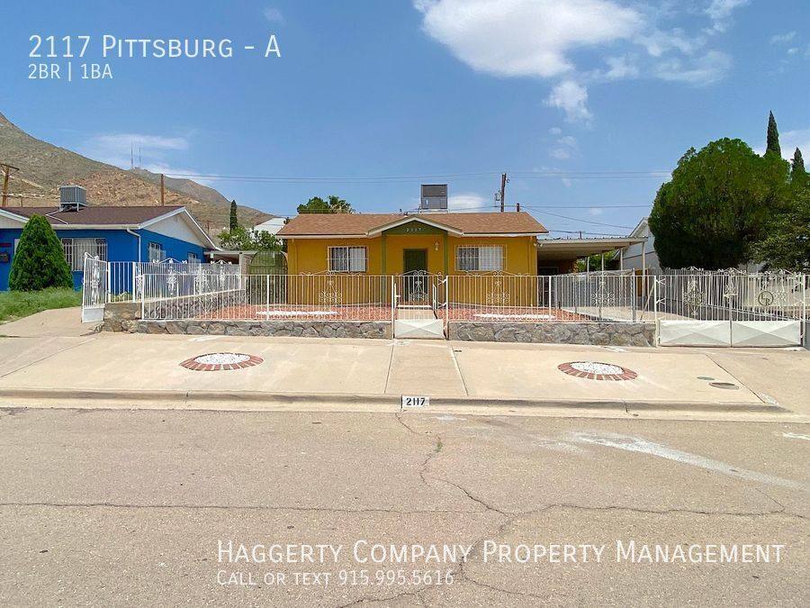 Apartment for rent at 2117 Pittsburg #A, El Paso, TX 79930