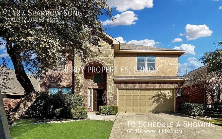 House for rent at 1427 Sparrow Song, San Antonio, TX 78260