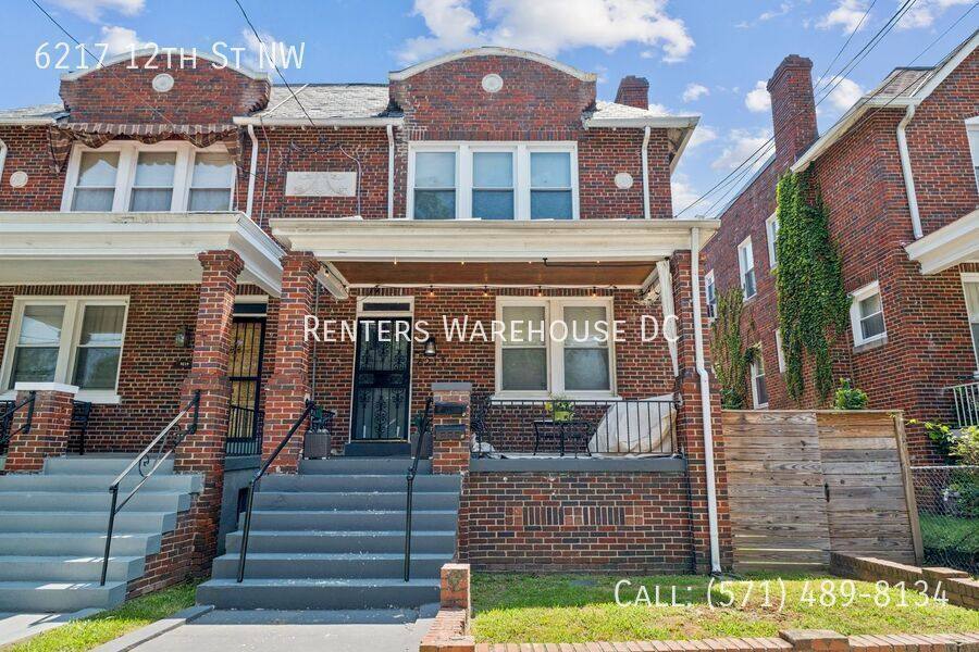 Townhouse for rent at 6217 12th St NW, Washington, DC 20011
