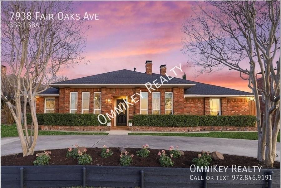 House for rent at 7938 Fair Oaks Ave, Dallas, TX 75231