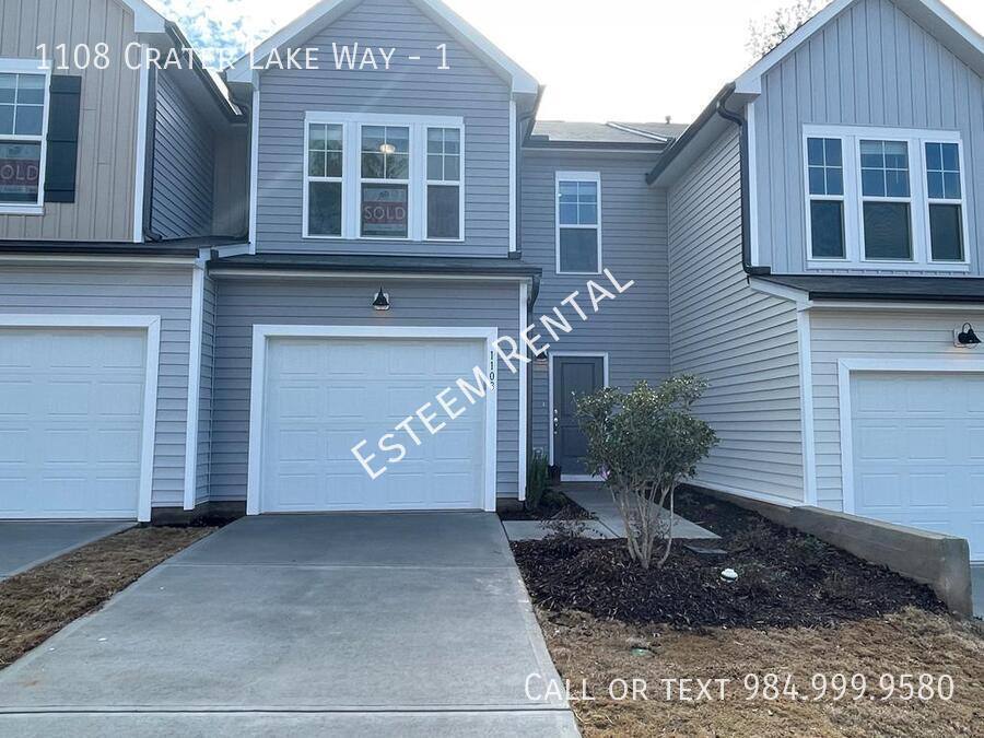 Townhouse for rent at 1108 Crater Lake Way #1, Durham, NC 27713