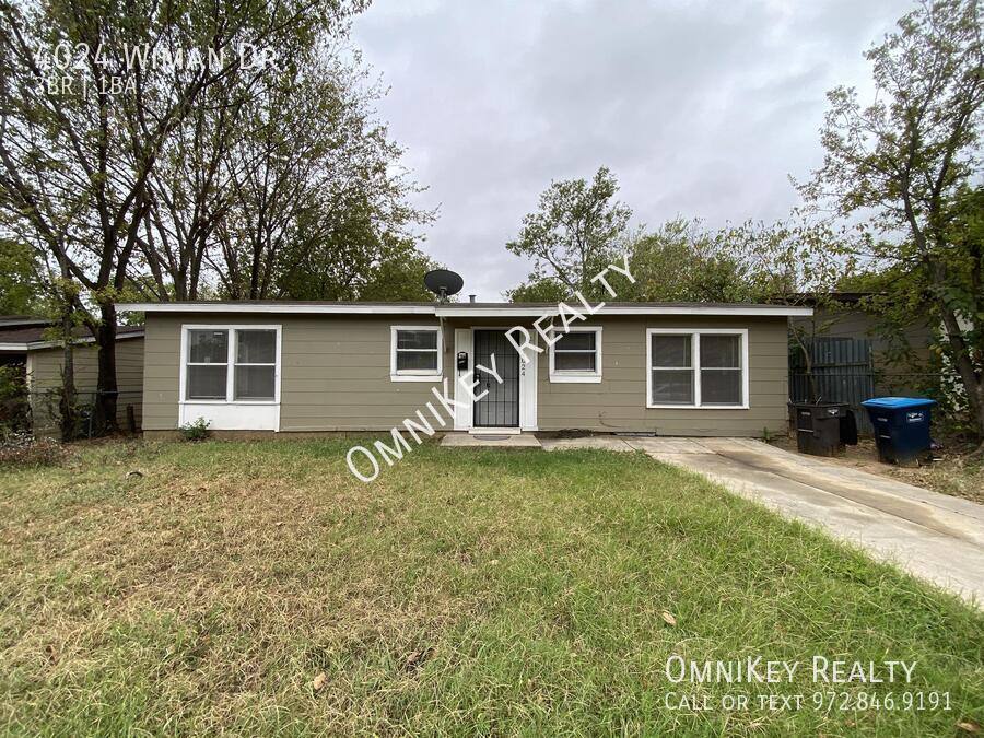 House for rent at 4024 Wiman Dr, Fort Worth, TX 76119