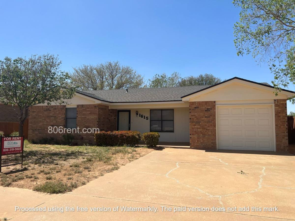 House for rent at 1615 Bryan Ave, Wolfforth, TX 79382