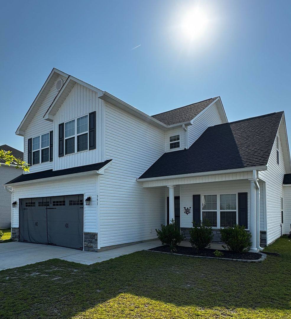 House for rent at 391 Water Wagon Trail, Jacksonville, NC 28546