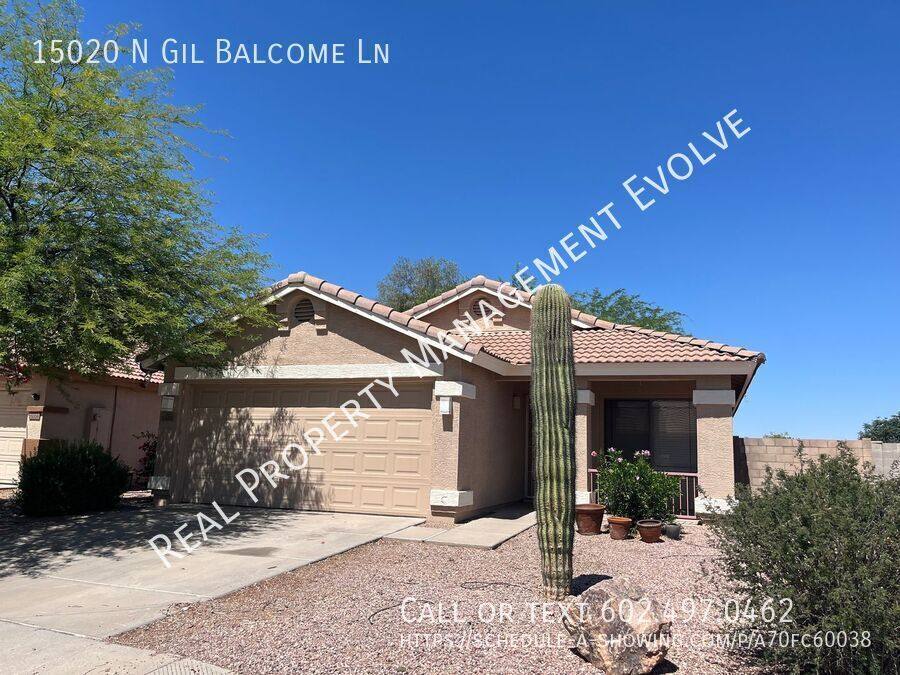 House for rent at 15020 N Gil Balcome Lane, Surprise, AZ 85379