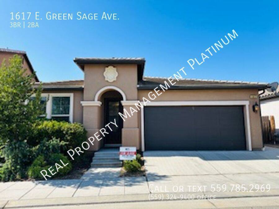 House for rent at 1617 E Green Sage Ave, Fresno, CA 93730