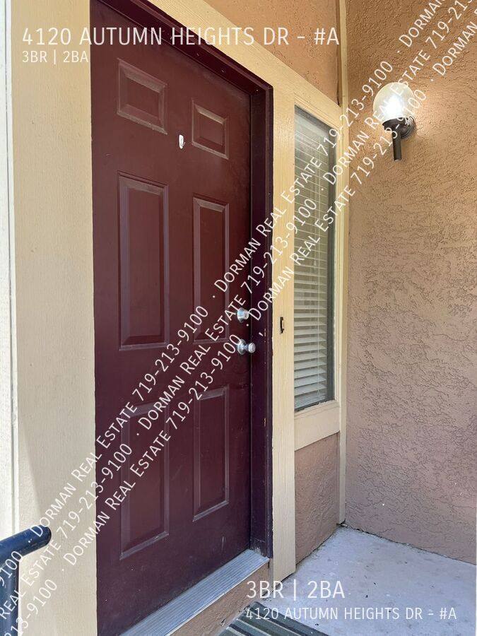 Townhouse for rent at 4120 Autumn Heights Dr #A, Colorado Springs, CO 80906