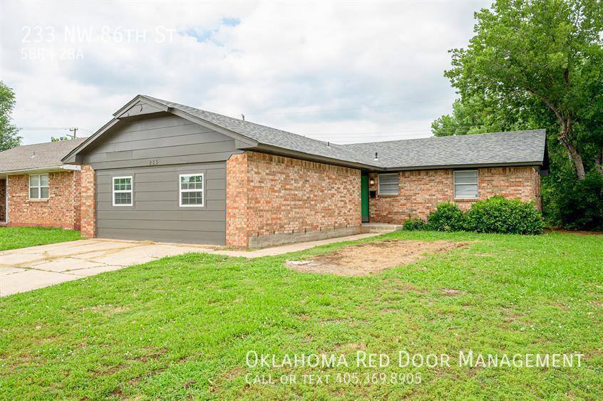 House for rent at 233 NW 86th St, Oklahoma City, OK 73114