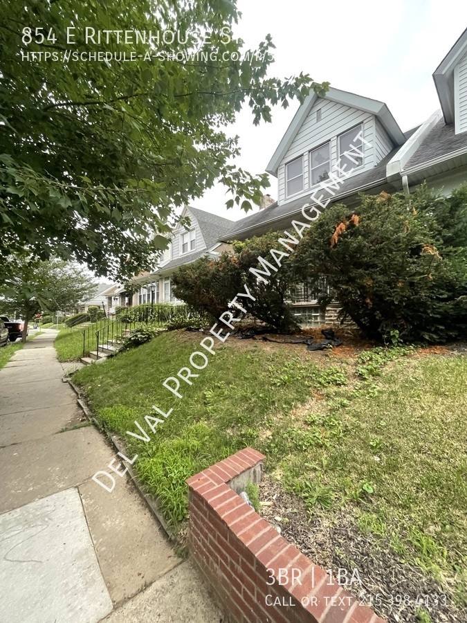 Townhouse for rent at 854 E Rittenhouse St, Philadelphia, PA 19138