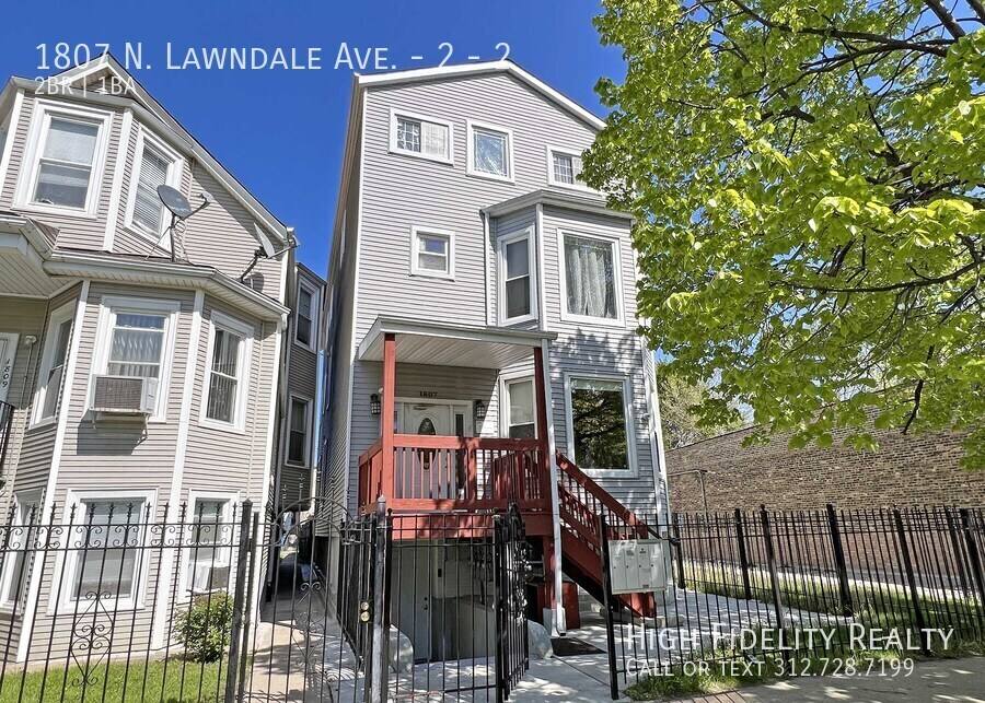 Apartment for rent at 1807 N Lawndale Ave #2, Chicago, IL 60647