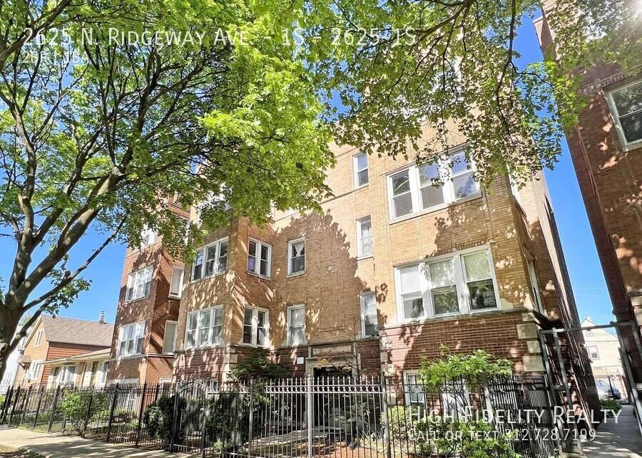 Apartment for rent at 2625 N Ridgeway Ave #1S, Chicago, IL 60647