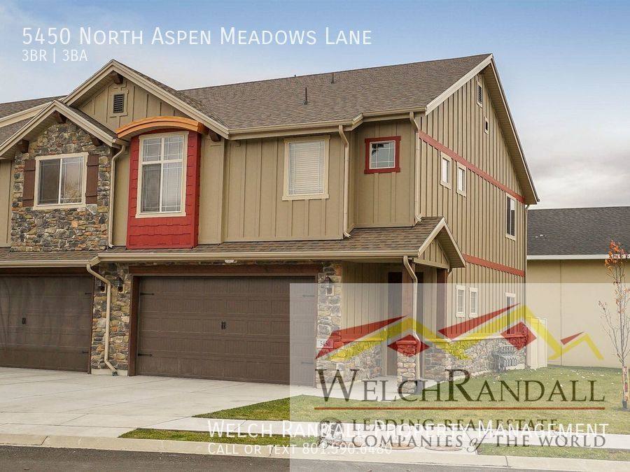 Townhouse for rent at 5450 N Aspen Meadows Lane, Morgan, UT 84050