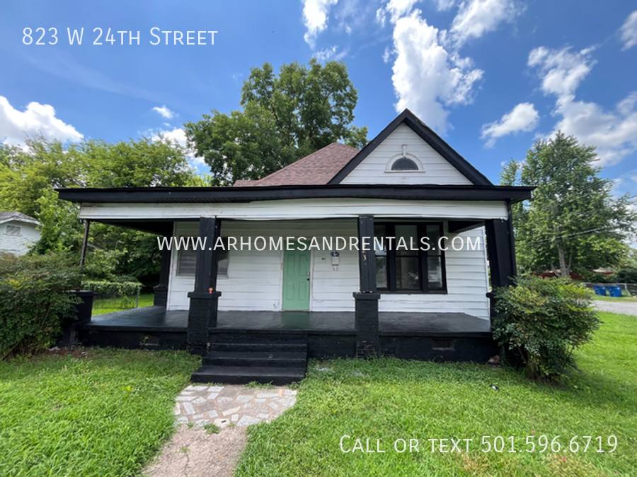 House for rent at 823 W 24th St, North Little Rock, AR 72114