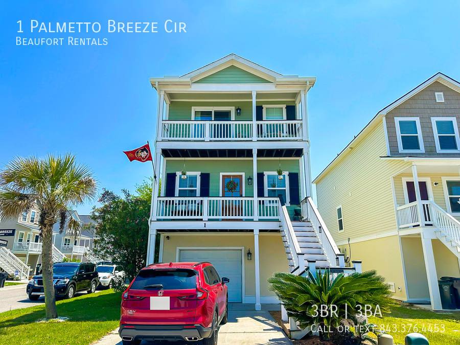 House for rent at 1 Palmetto Breeze Circle, Beaufort, SC 29906