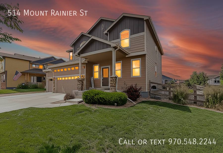 House for rent at 514 Mount Rainier St, Berthoud, CO 80513