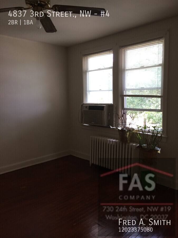 Apartment for rent at 4837 3rd St, NW #4, Washington, DC 20011
