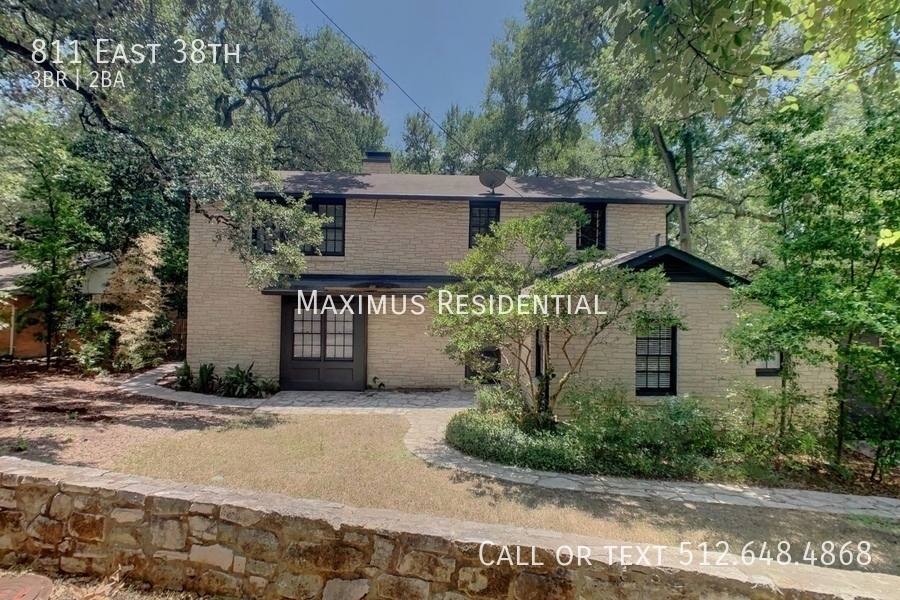 House for rent at 811 E 38th, Austin, TX 78705