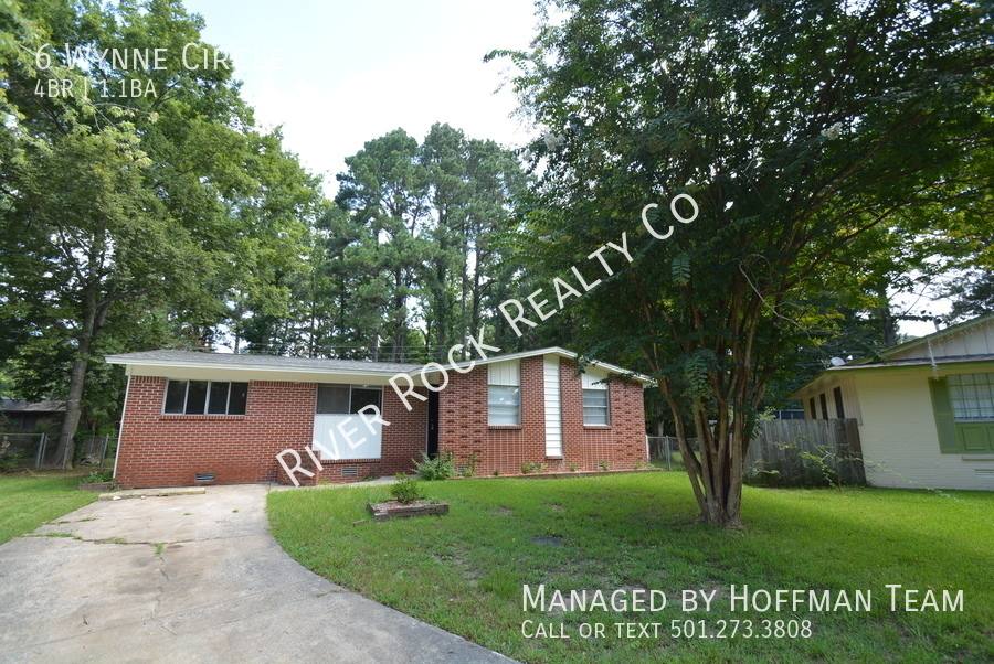 House for rent at 6 Wynne Circle, Little Rock, AR 72204