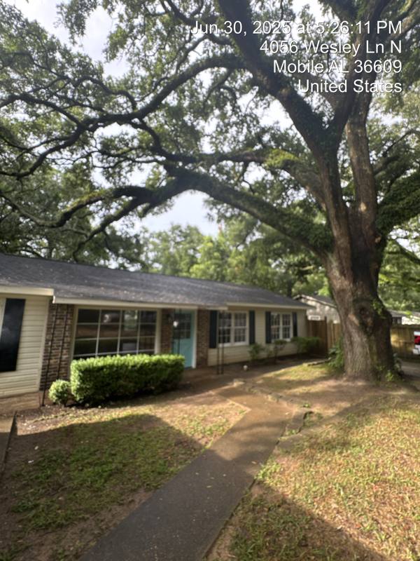 House for rent at 4056 Wesley Lane N, Mobile, AL 36609