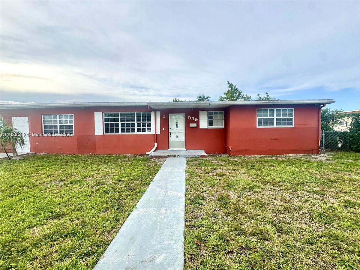 House for rent at 539 W 40th Place, Hialeah, FL 33012