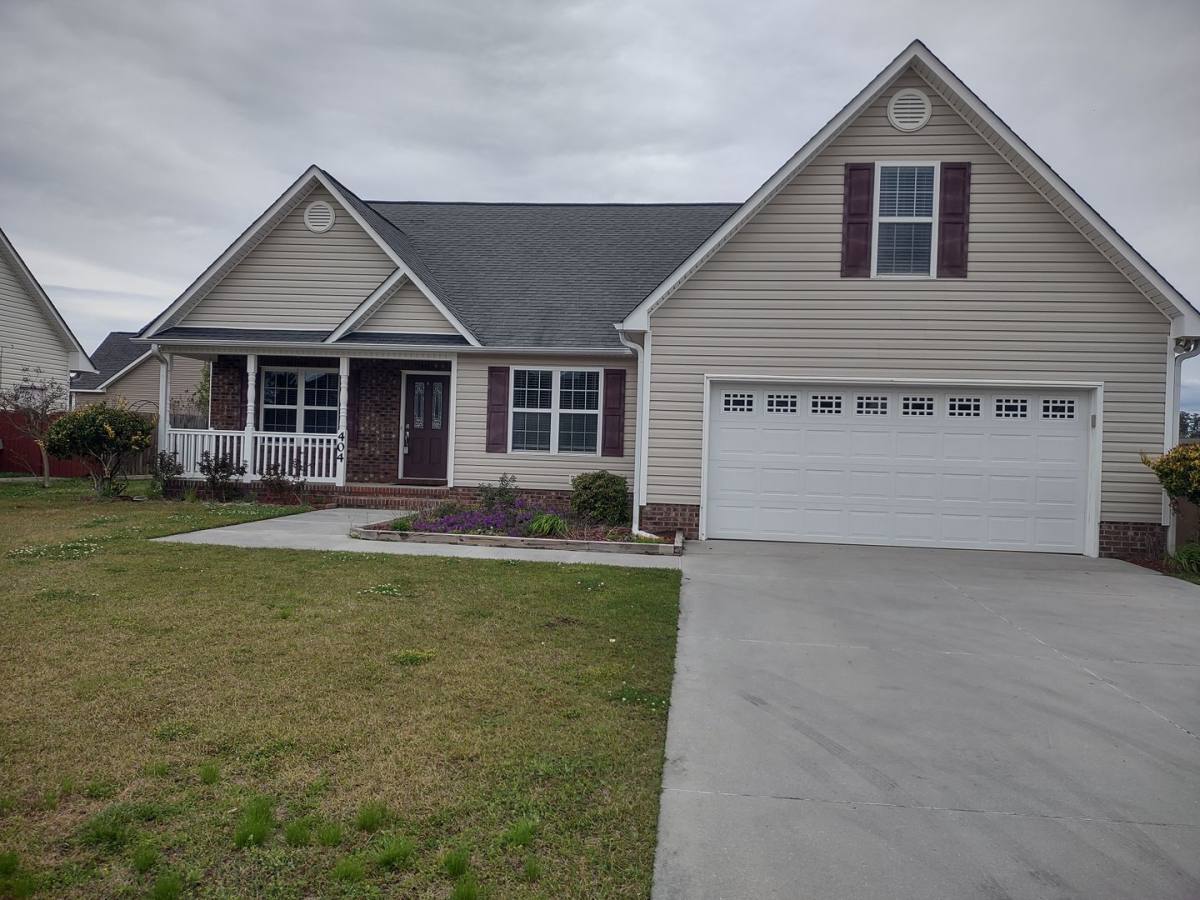 House for rent at 404 Brunswick Dr, Jacksonville, NC 28546