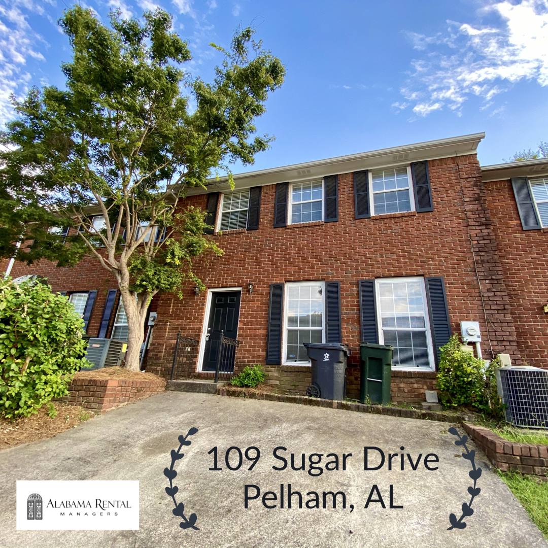 Townhouse for rent at 109 Sugar Dr, Pelham, AL 35124