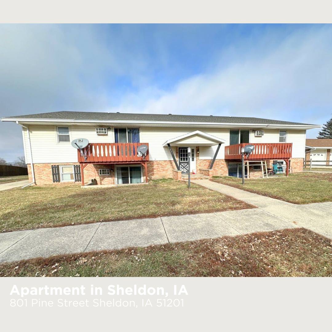 Apartment for rent at 801 Pine St, Sheldon, IA 51201