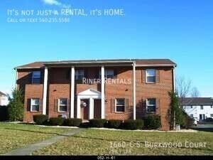 Apartment for rent at 1660-C S Burkwood Court, Harrisonburg, VA 22802