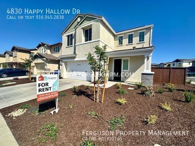 House for rent at 4830 Happy Hallow Dr, Folsom, CA 95630