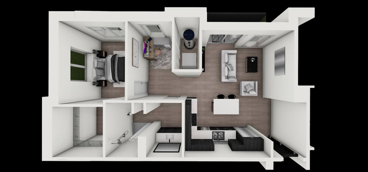 Apartment for rent at 317 E 6th St, Des Moines, IA 50309