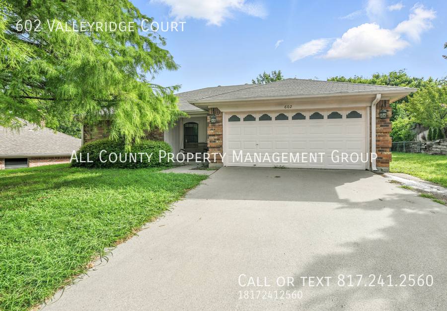 House for rent at 602 Valleyridge Court, Decatur, TX 76234