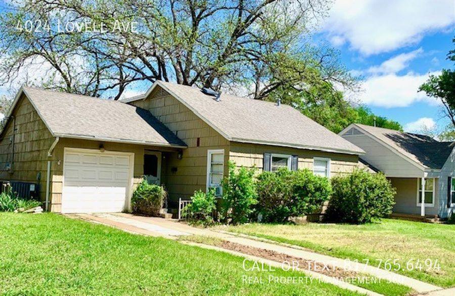 House for rent at 4024 Lovell Ave, Fort Worth, TX 76107