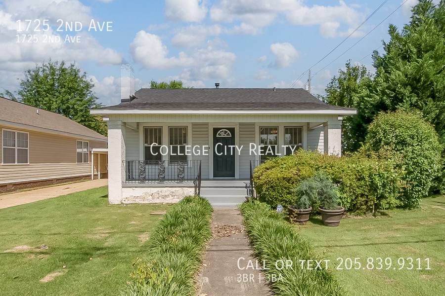 House for rent at 1725 2nd Ave, Tuscaloosa, AL 35401