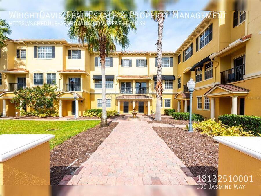 Townhouse for rent at 536 Jasmine Way, Clearwater, FL 33756