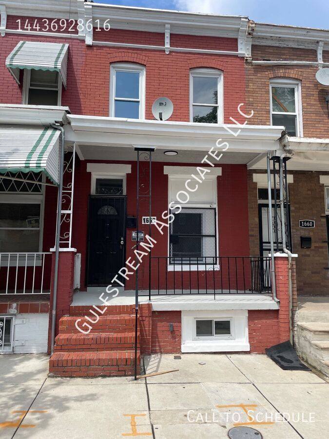 Townhouse for rent at 1658 Normal Ave, Baltimore, MD 21213