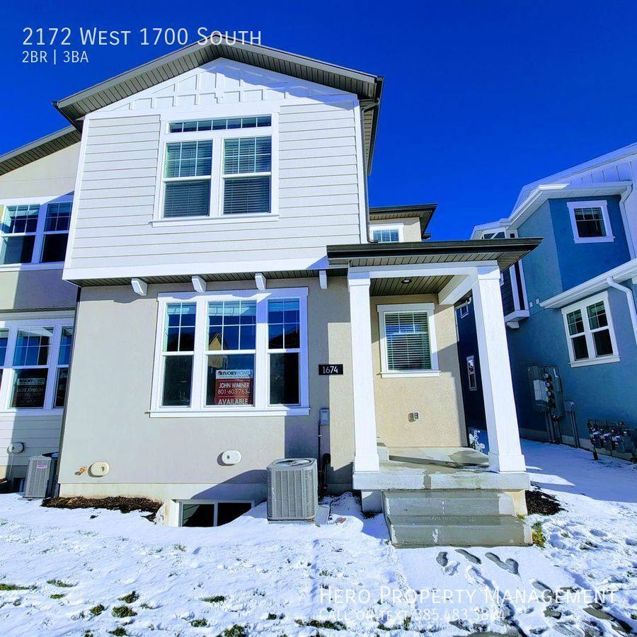 Townhouse for rent at 2172 W 1700 S, Ogden, UT 84401