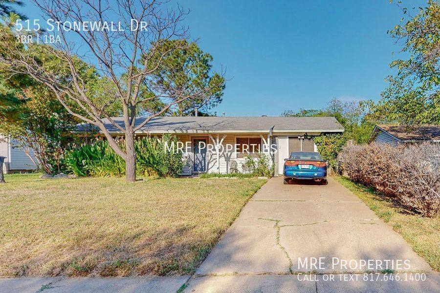 House for rent at 515 Stonewall Dr, Euless, TX 76039