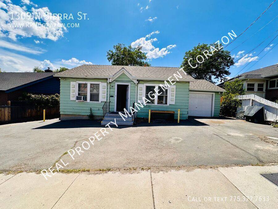 House for rent at 1309 N Sierra St, Reno, NV 89503