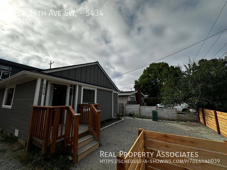 House for rent at 5434 26th Ave SW, Seattle, WA 98106