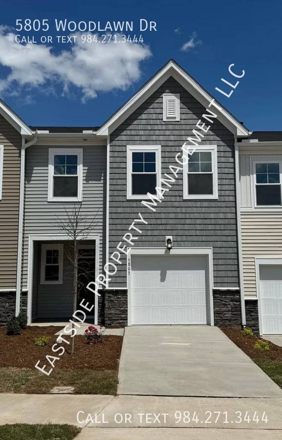 Townhouse for rent at 5805 Woodlawn Dr, Durham, NC 27703