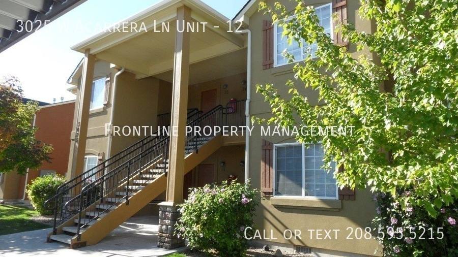 Apartment for rent at 3025 W Acarrera Lane #12, Meridian, ID 83642
