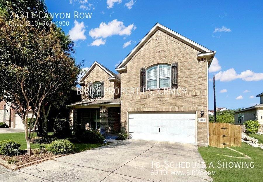 House for rent at 24311 Canyon Row, San Antonio, TX 78260