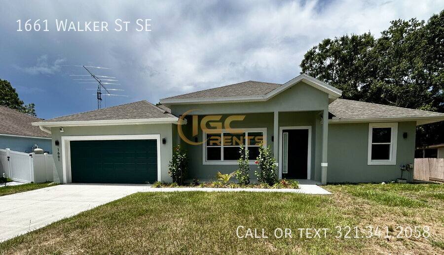 House for rent at 1661 Walker St SE, Palm Bay, FL 32909