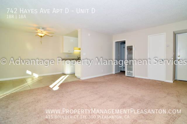 Apartment for rent at 742 Hayes Ave #D, Livermore, CA 94550