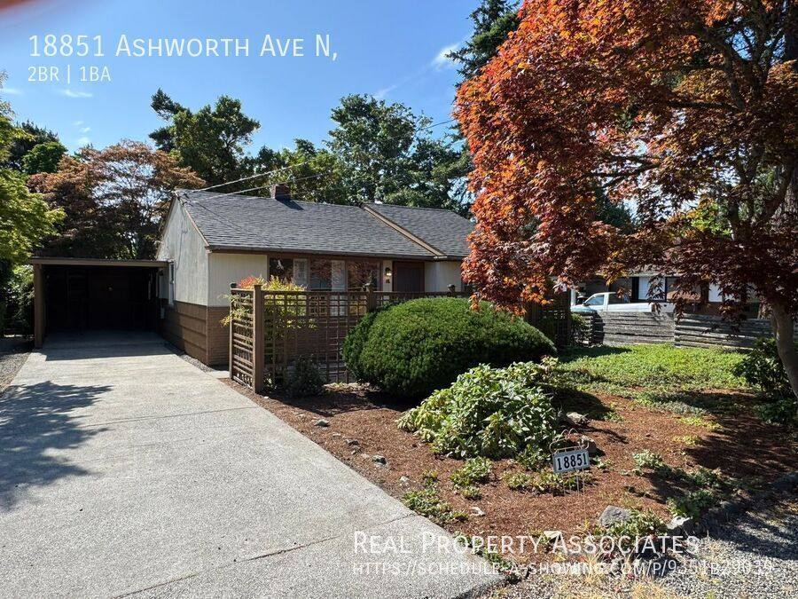 House for rent at 18851 Ashworth Ave N, Seattle, WA 98133