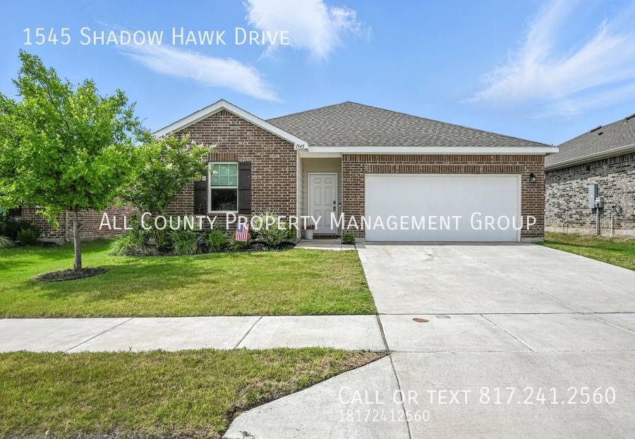 House for rent at 1545 Shadow Hawk Dr, Haslet, TX 76052
