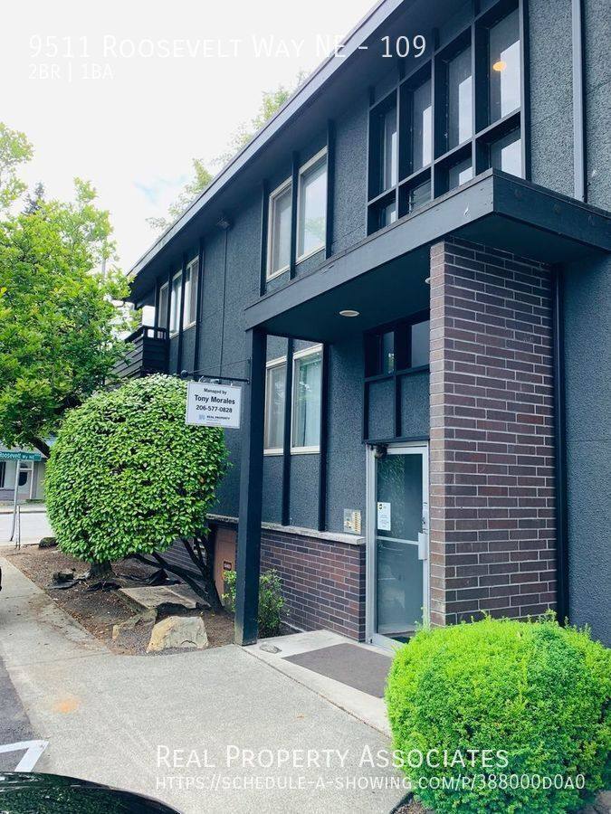 Apartment for rent at 9511 Roosevelt Way NE #109, Seattle, WA 98115