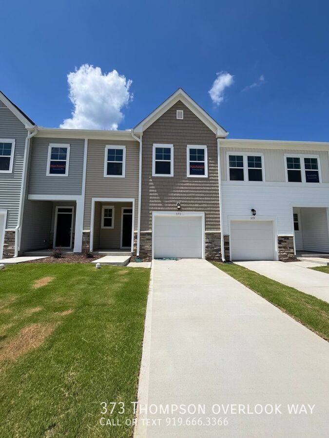 Townhouse for rent at 373 Thompson Overlook Way, Smithfield, NC 27577